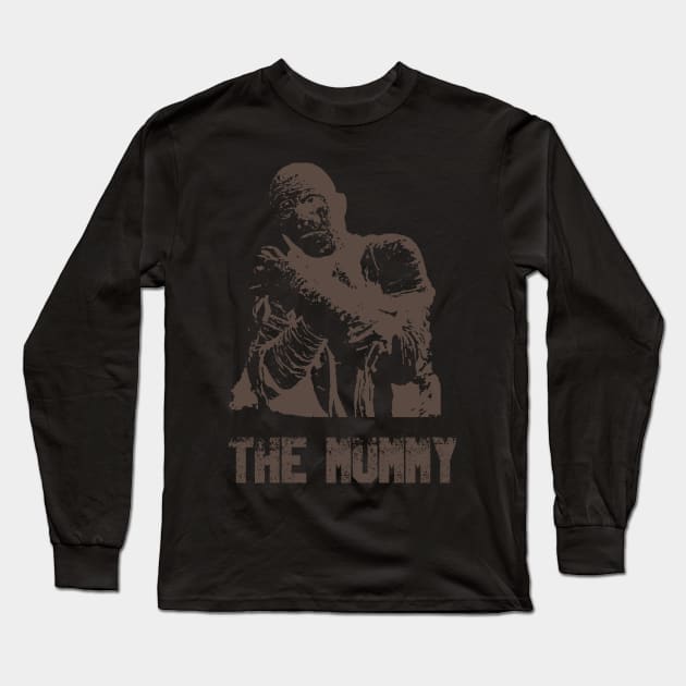 the mummy Long Sleeve T-Shirt by horrorshirt